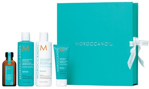 four piece moroccanoil gift set with free mask