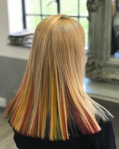 summer hair colours at elements hair salon in Oxted, Surrey