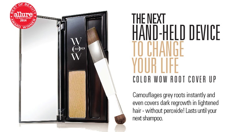 Colour roots instantly with Color Wow