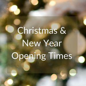 Christmas Opening Hours